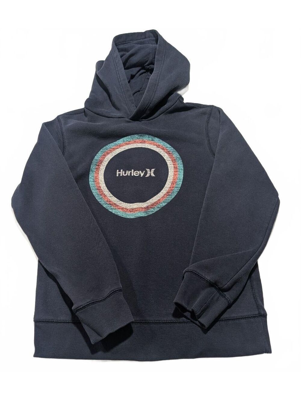 Hurley Retro Circle Logo Fleece Pullover Hoodie
